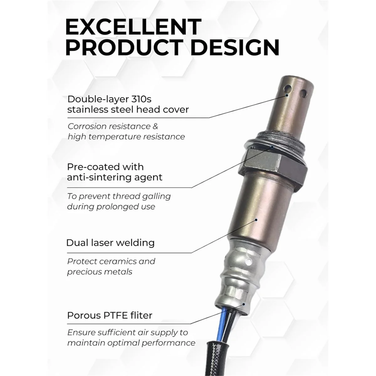 Czujnik tlenu A83Z O2 234-9041 przed katalizatorem do modeli 2003-2011, 2001-2003, 2004-2008, 2005-2007