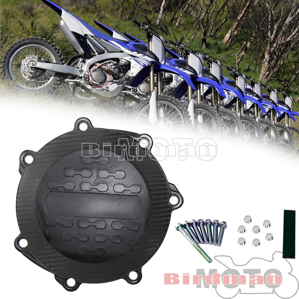 

Motorcycle ABS Plastic Clutch Protector Cover Protection Cover For Yamaha YZ250F YZ 250F 2014-2018 YZ250FX WRF250 2015-2017