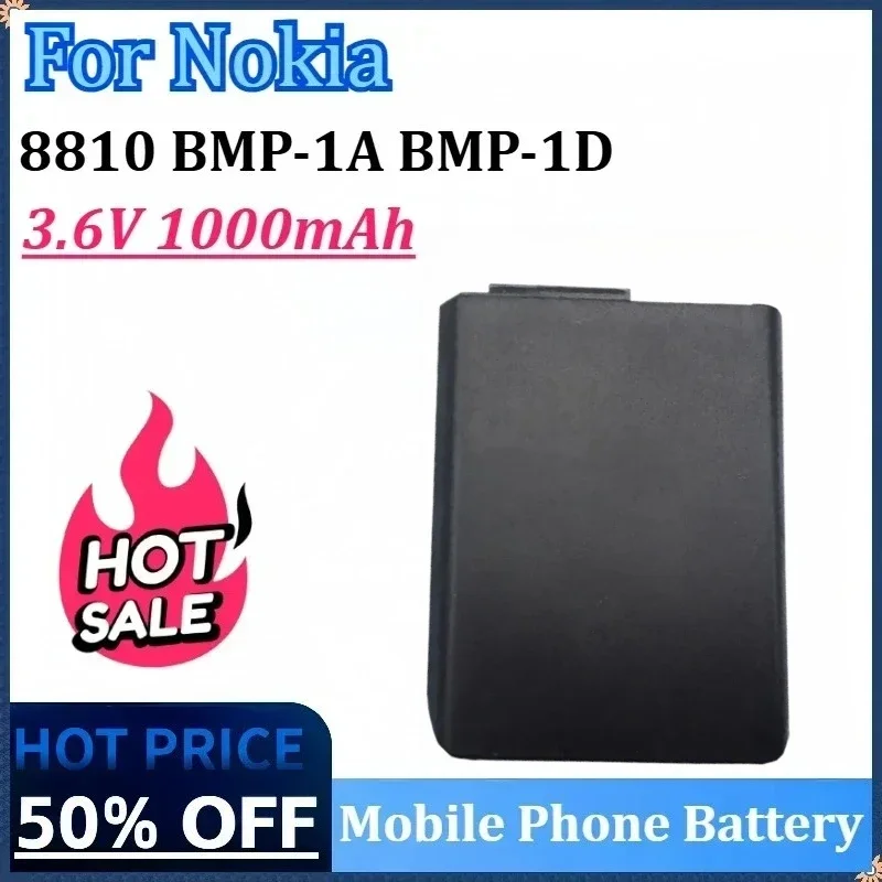 [BMP‑1A] [BMP‑1D] for Nokia 8810 Mobile Phone Battery 3.6V 1000mAh