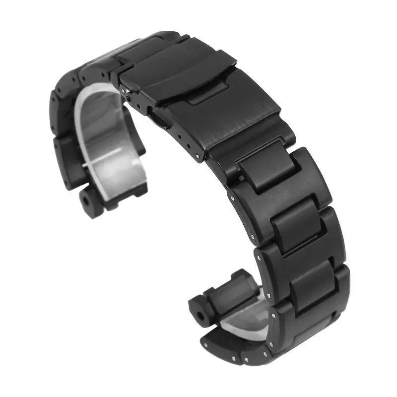 

PCAVO Watchband For PROTREK PRW-3000/6000/6100/3100 PRG-300 modified plastic steel composite watchband Black strap