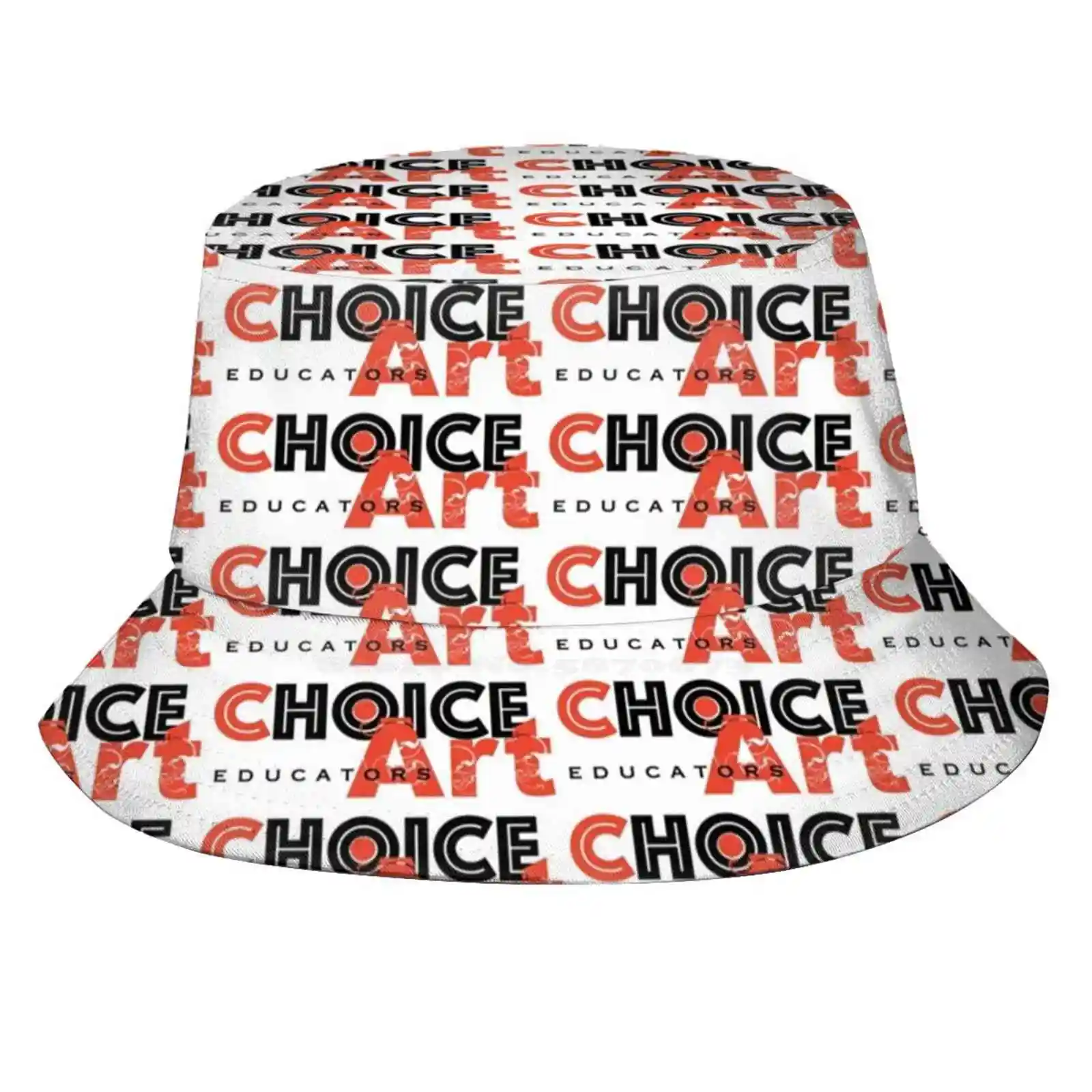 Choice-Art Educators Logo Sun Cap Fisherman Hat Bucket Hats Choice Art Art Teachers Naea