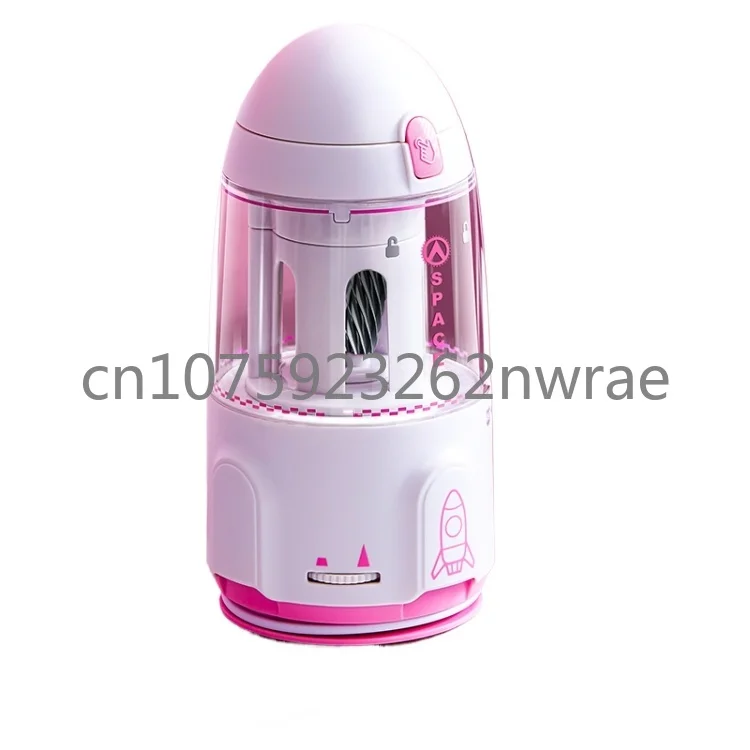 Cartoon Fancy Makeup Metal Automatic Electric Pencil Sharpener For Kids School Office Home Stationery