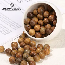 50 Pcs/lot Natural Wooden Bead Green Black Sandalwood Buddha Bead Loose Bead For Jewelry Making Diy Necklace Bracelet Accessory