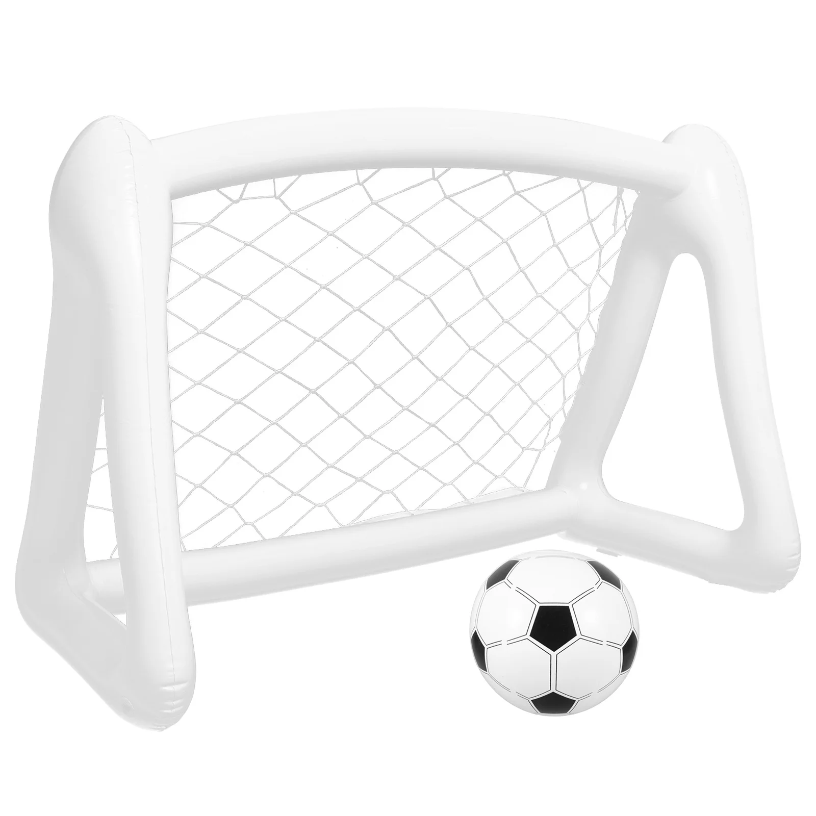 1 مجموعة نفخ كرة القدم الهدف الاطفال المحمولة طوي معدات التدريب في الهواء الطلق ممارسة صافي أهداف كرة القدم للأطفال