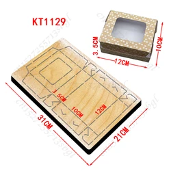 Candy Box New Wooden Cutting Dies Suitable for Common Mold Scrapbook Machines on the Market