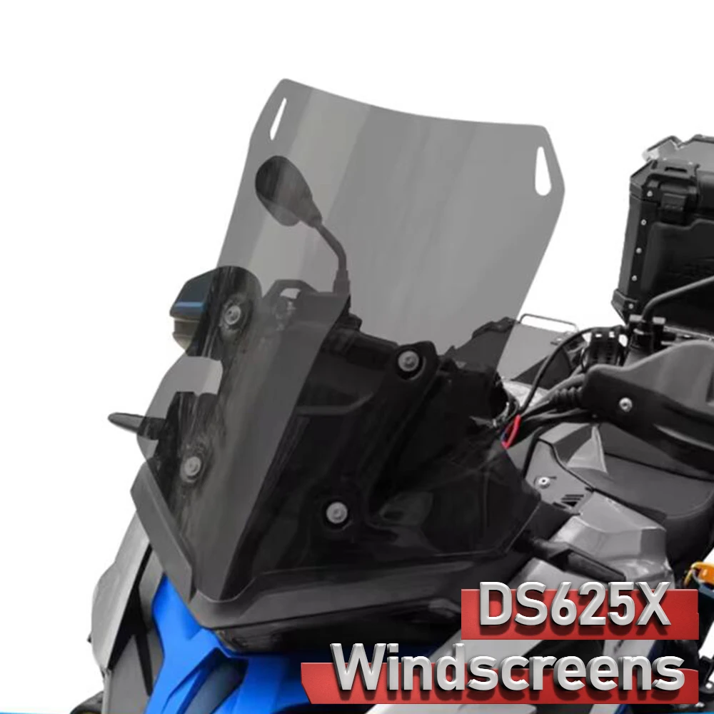 

DS625X Accessories Motorcycle Windshield For LONCIN VOGE DS 625X DSX625 625 DSX DSX 625 Heightening Windscreens Deflector