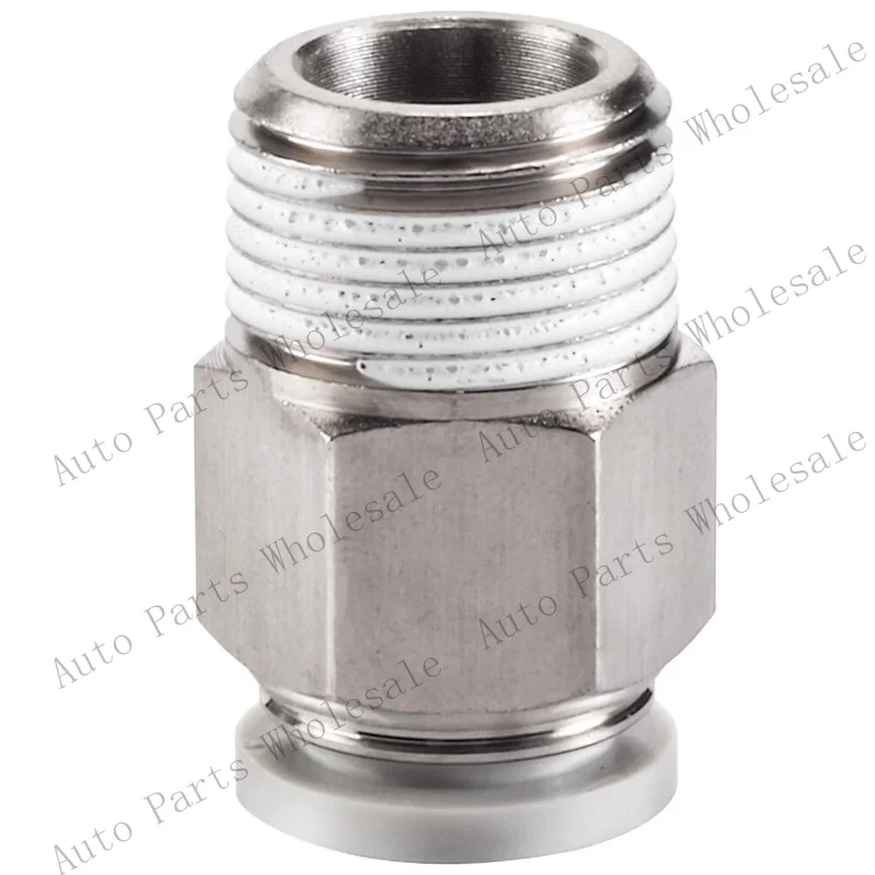 Z for 10PCS connector PC4 6 8 10 12-M5-01-02 threaded straight through quick plug air