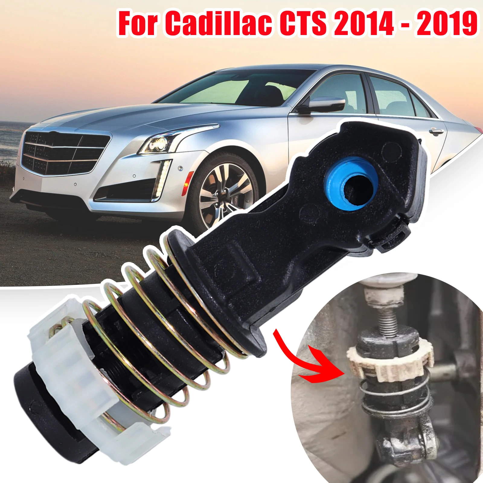 

Automatic Transmission Range Selector Lever Cable Gearbox Linkage End Adjuster Connector For Cadillac CTS 2014 -2019 Replacement