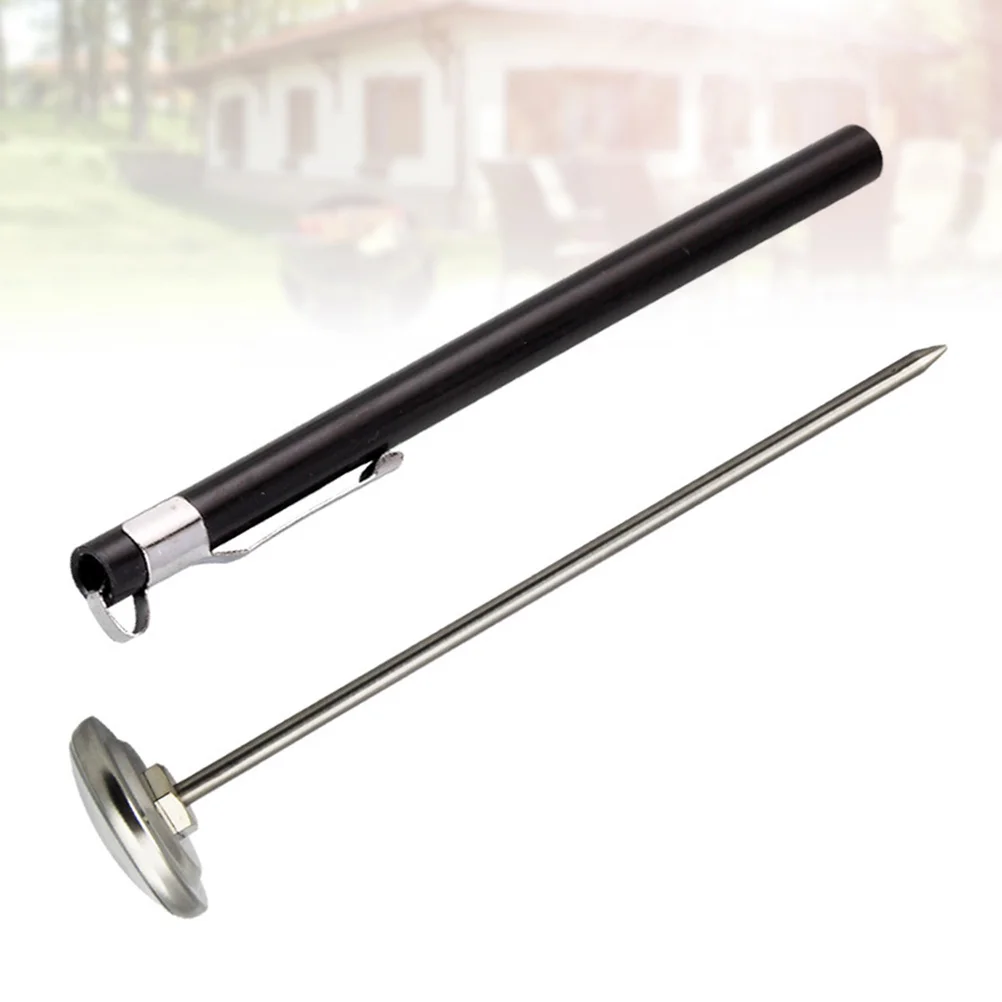 

1Pcs Food Thermometer Stainless Steel Milk Frothing Thermometer High Precision Coffee Gauge for Kitchen Home Use