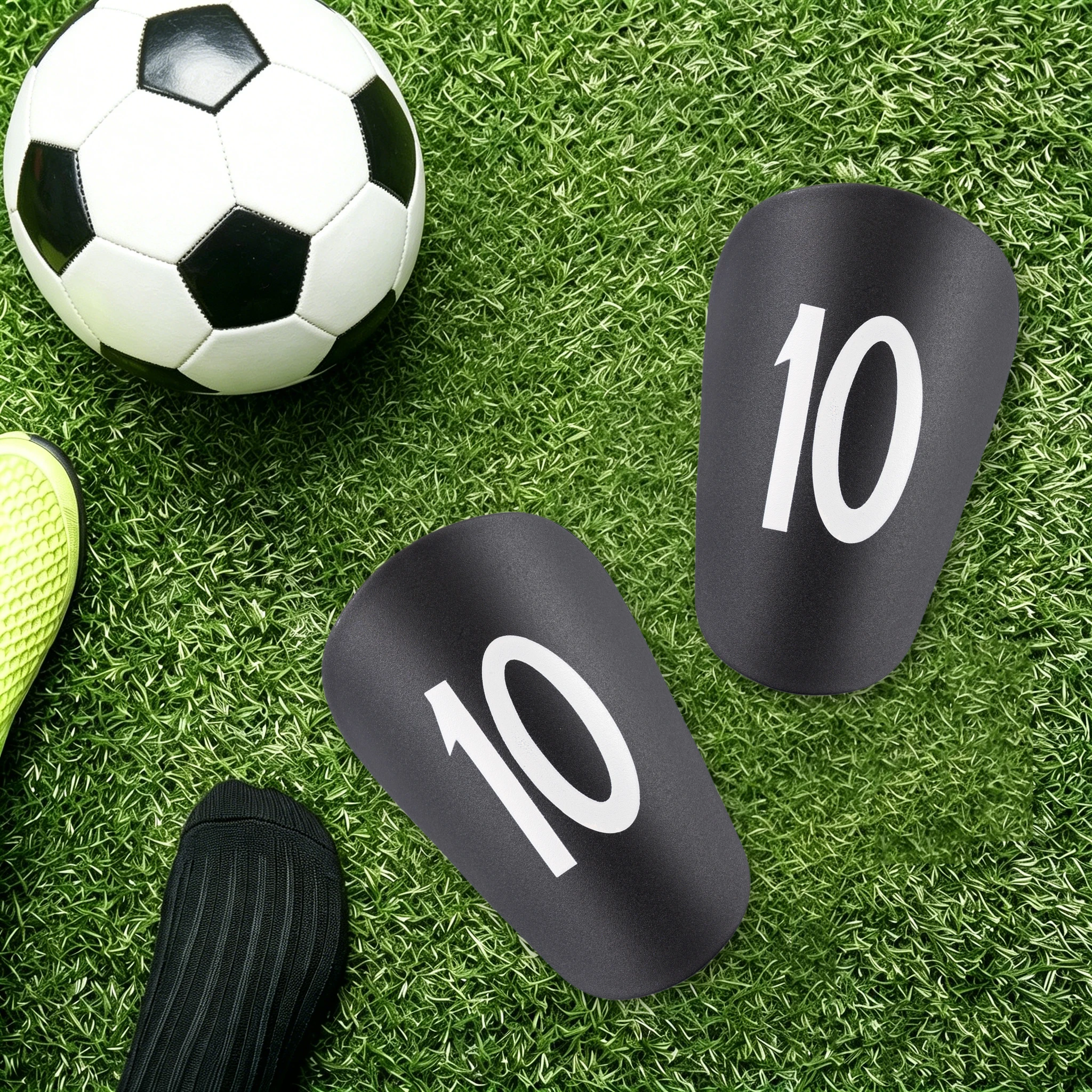 Professional small size football shin guard, mini master board, shin guard with football pattern, small shin guard