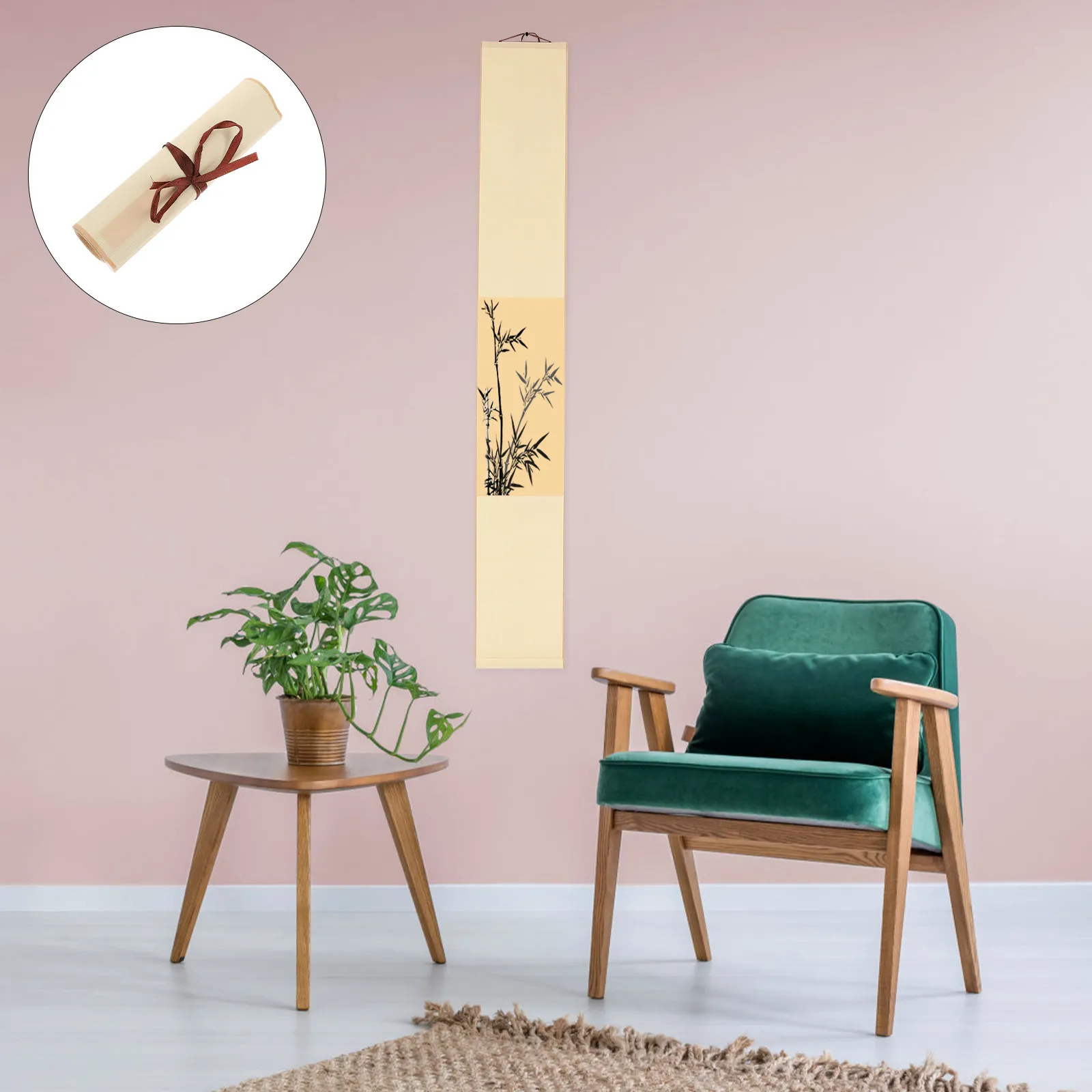 

Высококачественный свиток из бумаги сюань для китайской каллиграфии и живописи, настенный декор, чистая рисовая бумага, идеально подходит для