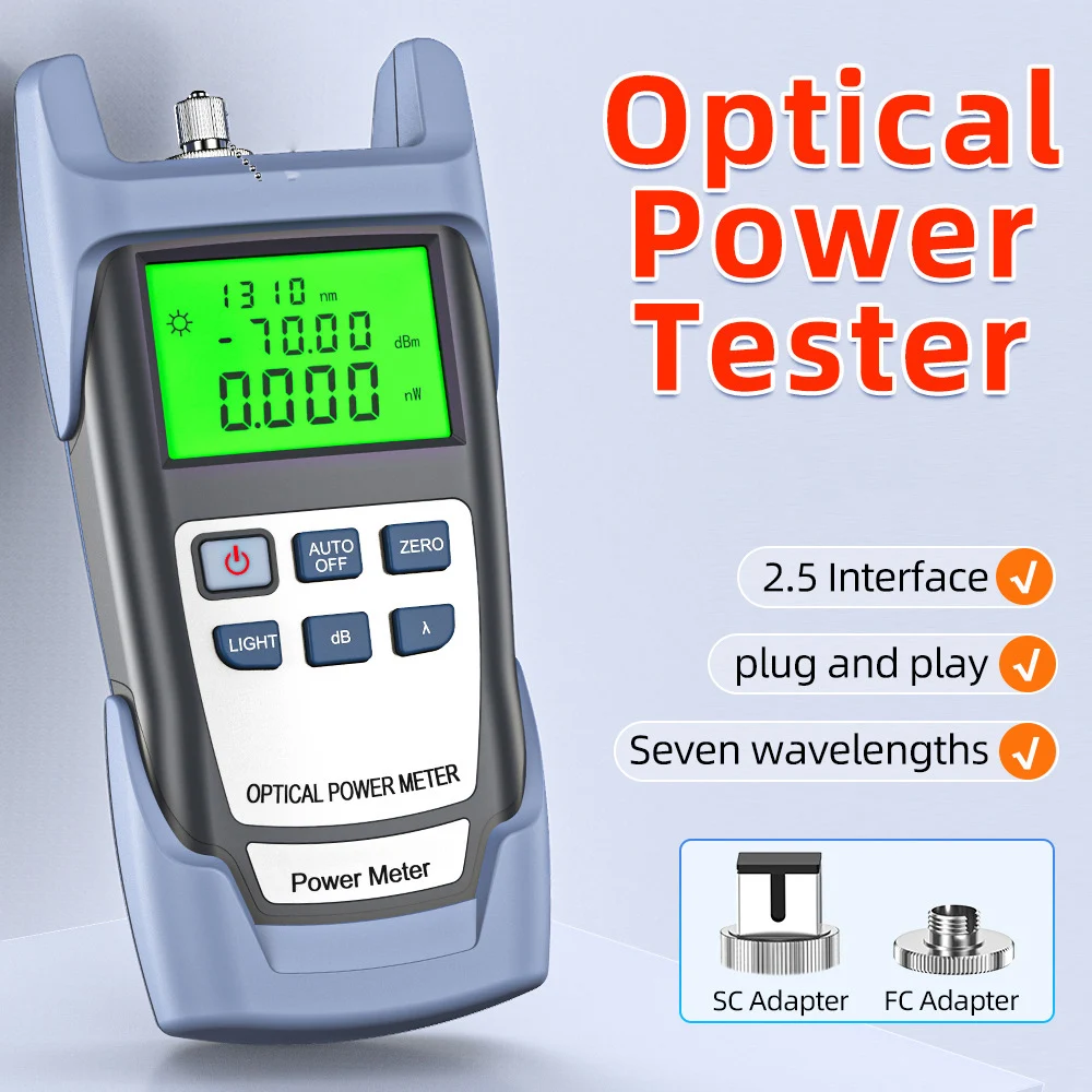 

SAIVXIAN optical fiber optical power meter, high-precision illumination optical attenuation tester