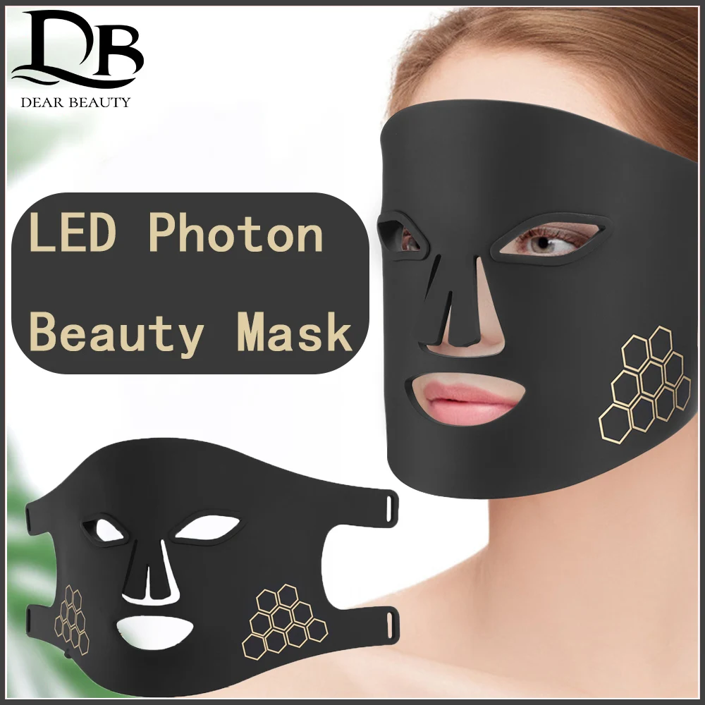 72led Foton Beauty Mask Instrument Usb Electronic Ipl Verjonging Verlicht Fijne Lijntjes Helderder Huidskleur Reparatie