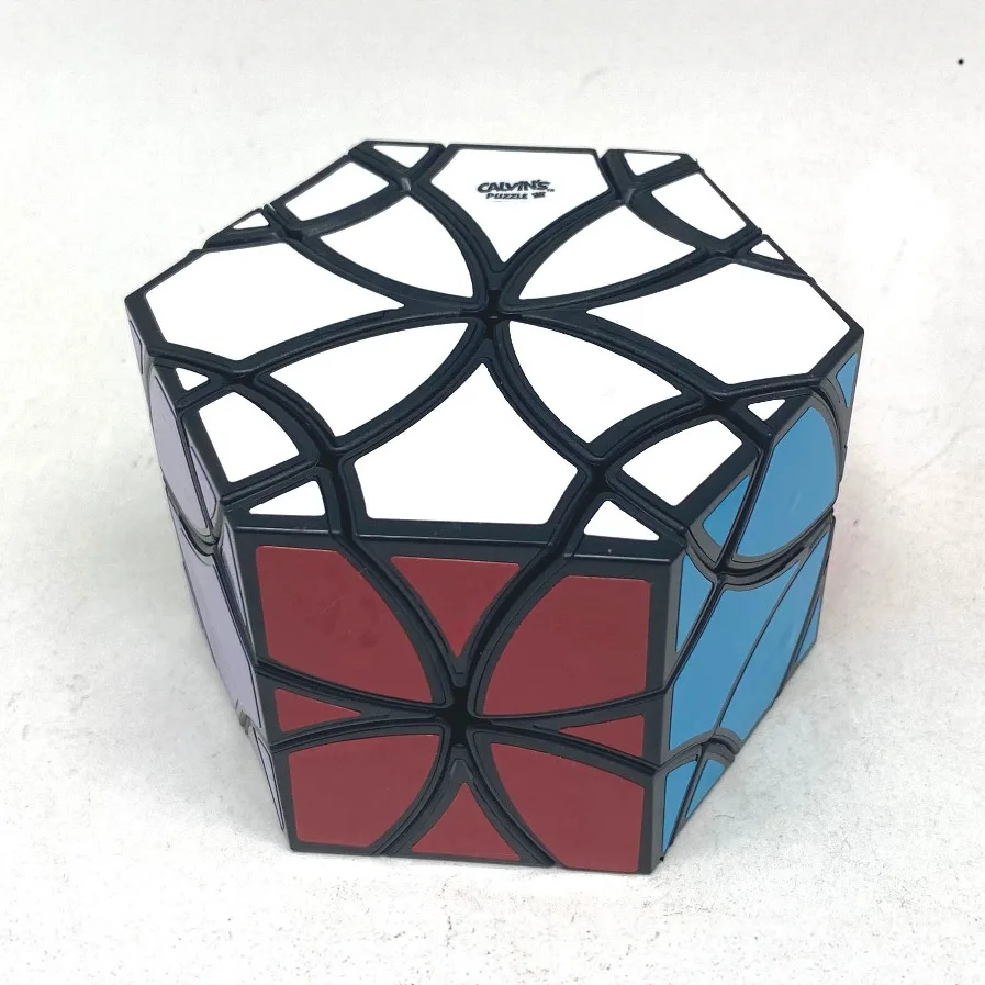 

Calvin's Puzzle CUbe Hexagonal Curvy Copter Cube Toys for Kids