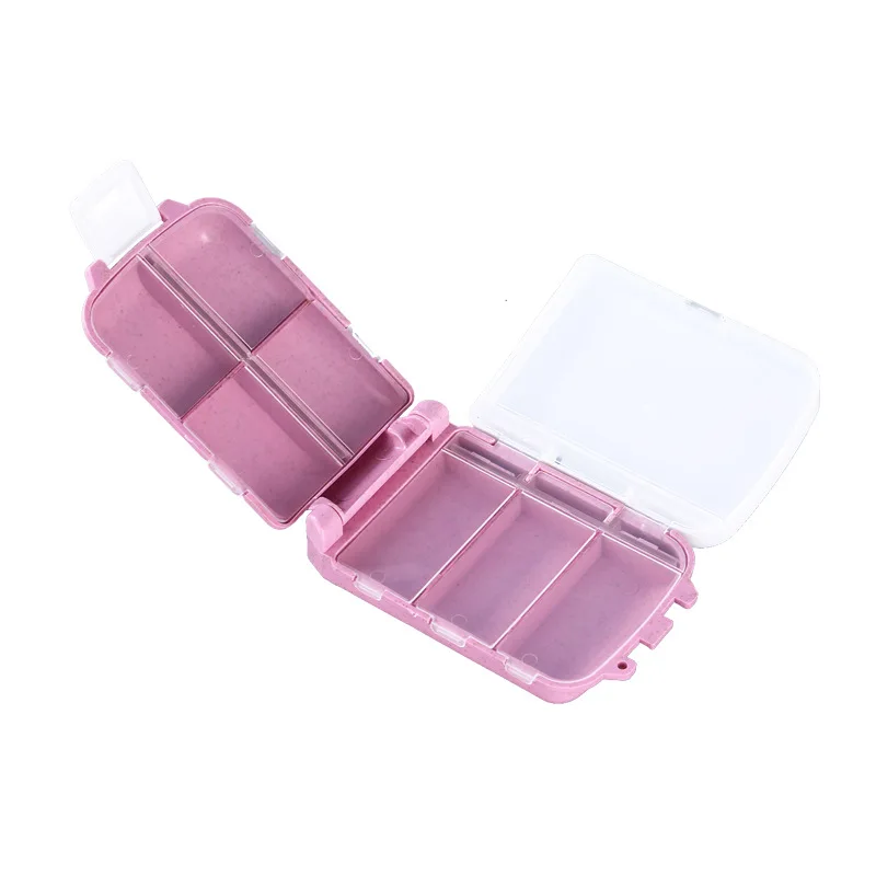 1Pc Portable Mini Pill Box Medical Kits Vitamin Pills Box Storage Box Pill Container Health Travel Supplies