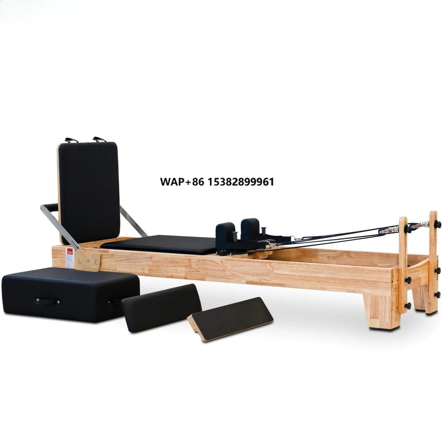 

Professional Durable Solid Oak Pilates Reformer Machine for Home Gym and Pilates Studio