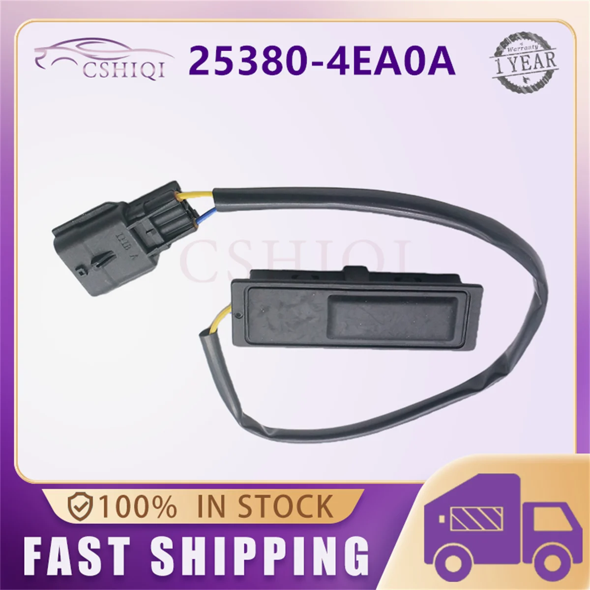 25380-4EA0A Rear Tailgate Lid Switch Trunk Control Switch For Nissan Qashqai 2016 Auto Parts 253804EA0A 25380-4EA1A 253804EA1A