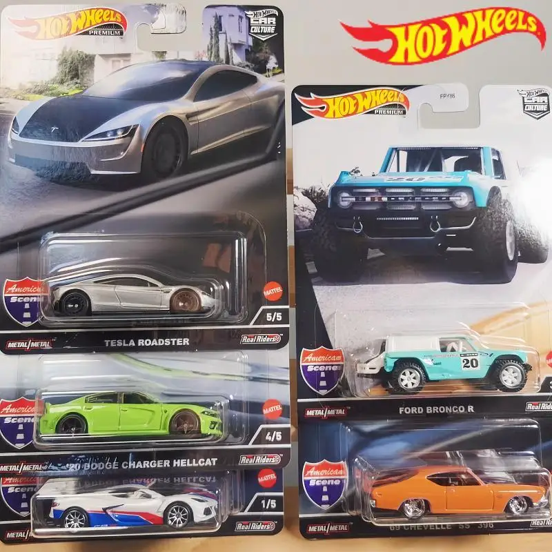 

Подлинная в наличии Hot Wheels Car Culture Американская сцена серии Коллекционная масштаб 1/64 Литой автомобиль FPY86 Модель автомобиля Рождественские подарки
