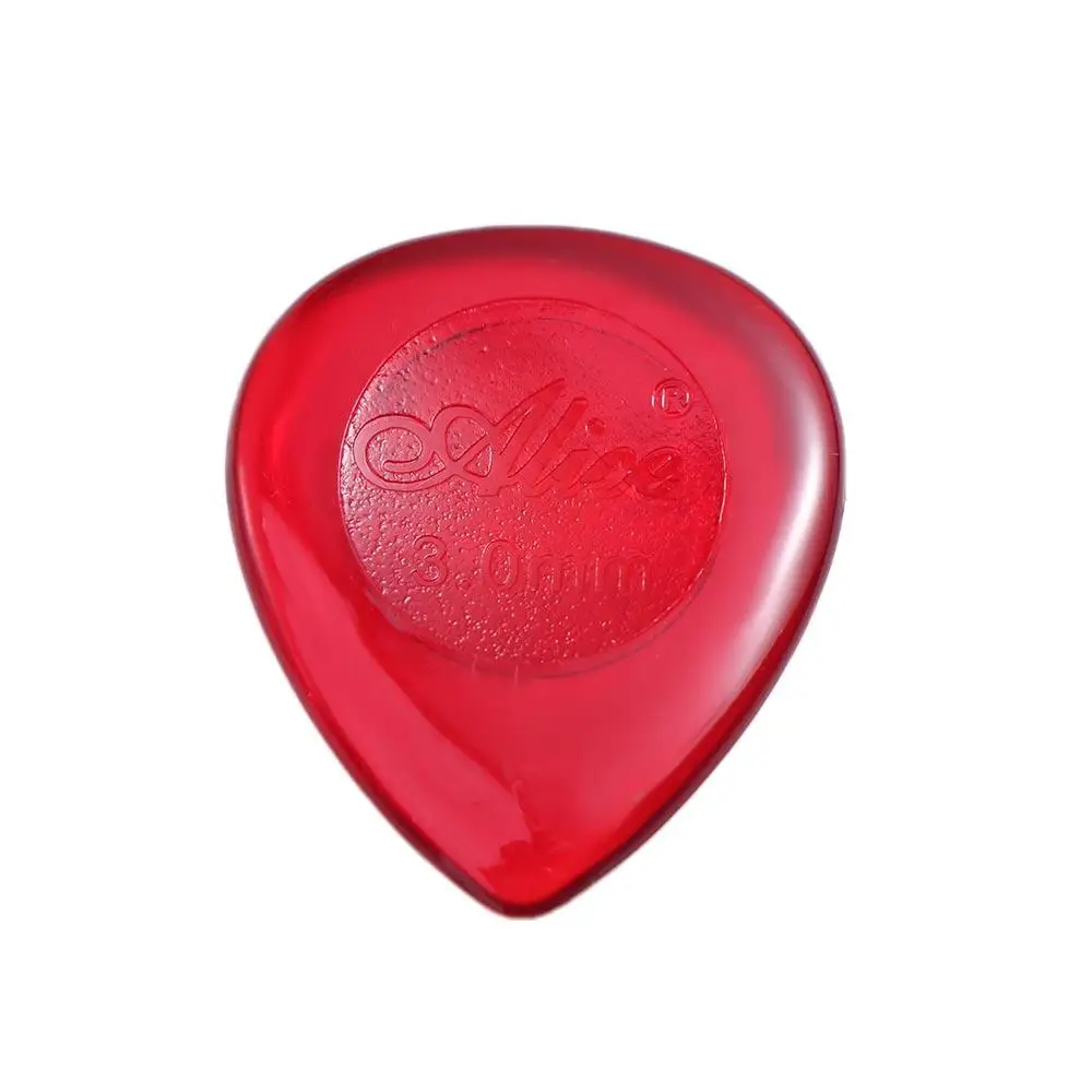 10pcs Random Color Guitar Picks ABS Celluloid Acoustic Guitar Picks Plectrums Thickness Droplet Shaped Guitar Pick