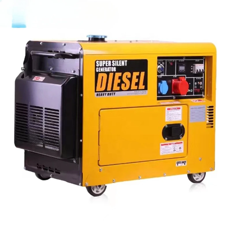 3kw 4.6kw 5kw 5.5kw 6kw 6.5kw 7kw 7.5kw 8kw 8.5kw Single And Three Phase Silent  Generator 5kva Generador