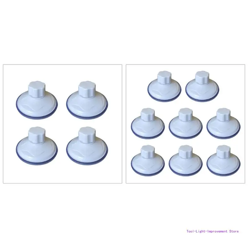 C63E 4/8 Count Durable Suction Cups for Cat Hanging Nest Perches Ceramics Tiles Mount Window Suction Cup Hook