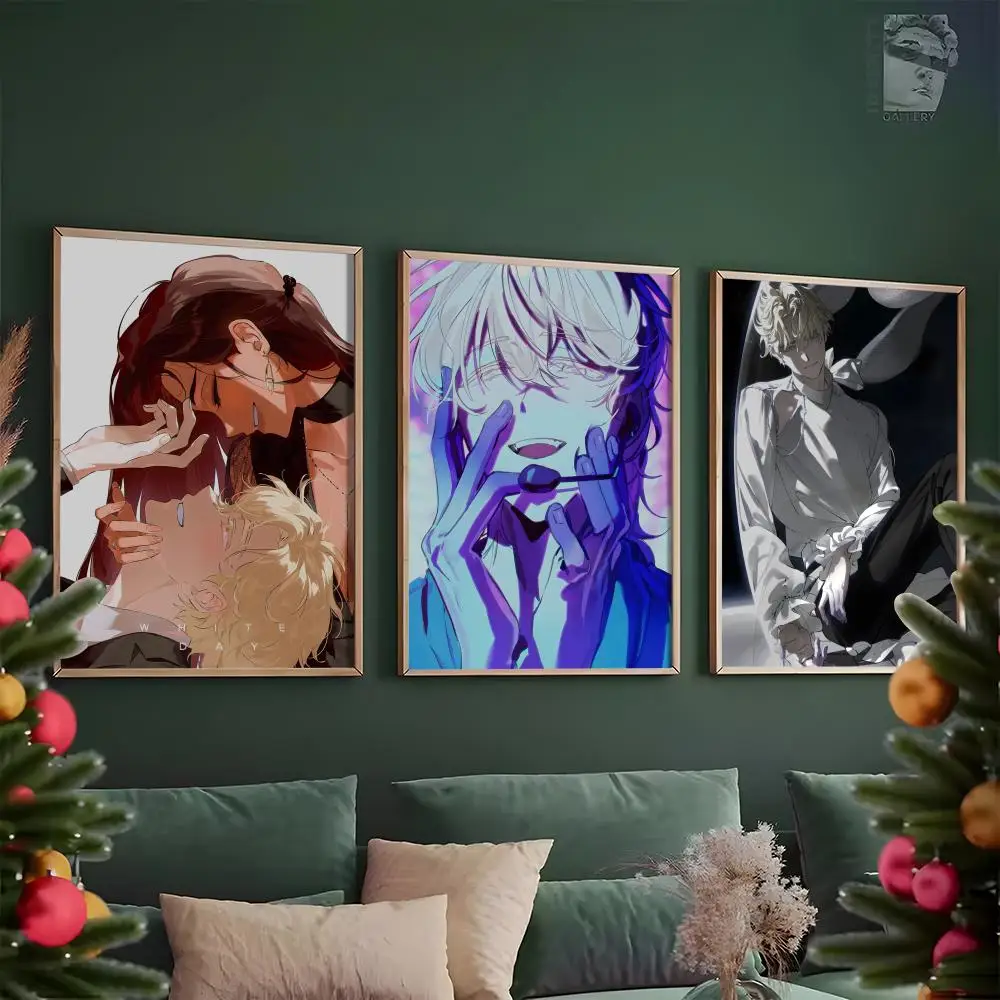 ملصق HD أنيمي موضوع ساخن المغني/OST/فيلم مقاوم للماء عصا ذاتية ديكور المنزل الغريبة S-المرحلة لوكا أنيمي