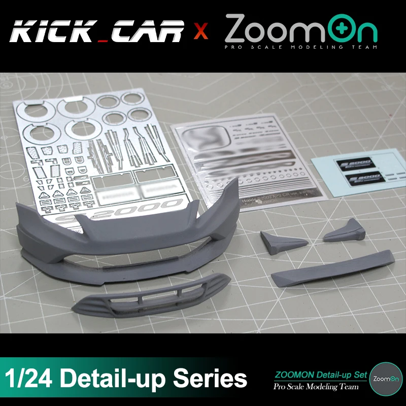 ZoomOn Z075 S2000 20th Anniversary Part Set Detail-up Modified Parts For Assembled Model