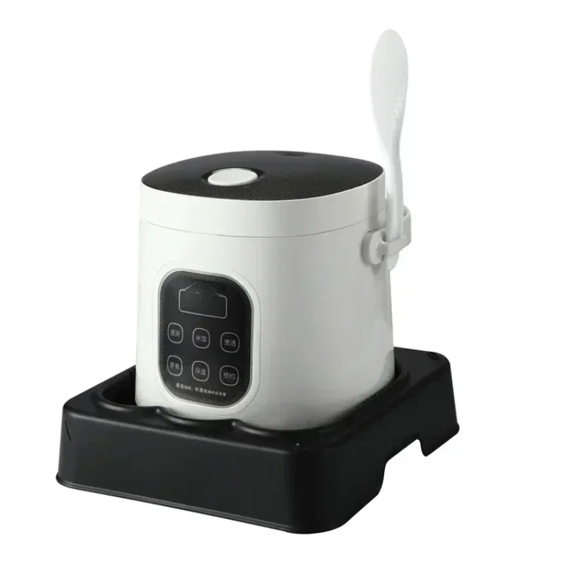 

12V 24V Electric Dc Rice Cooker 2 L Car Truck mini rice cooker Multi-functional small electric steamer food truck