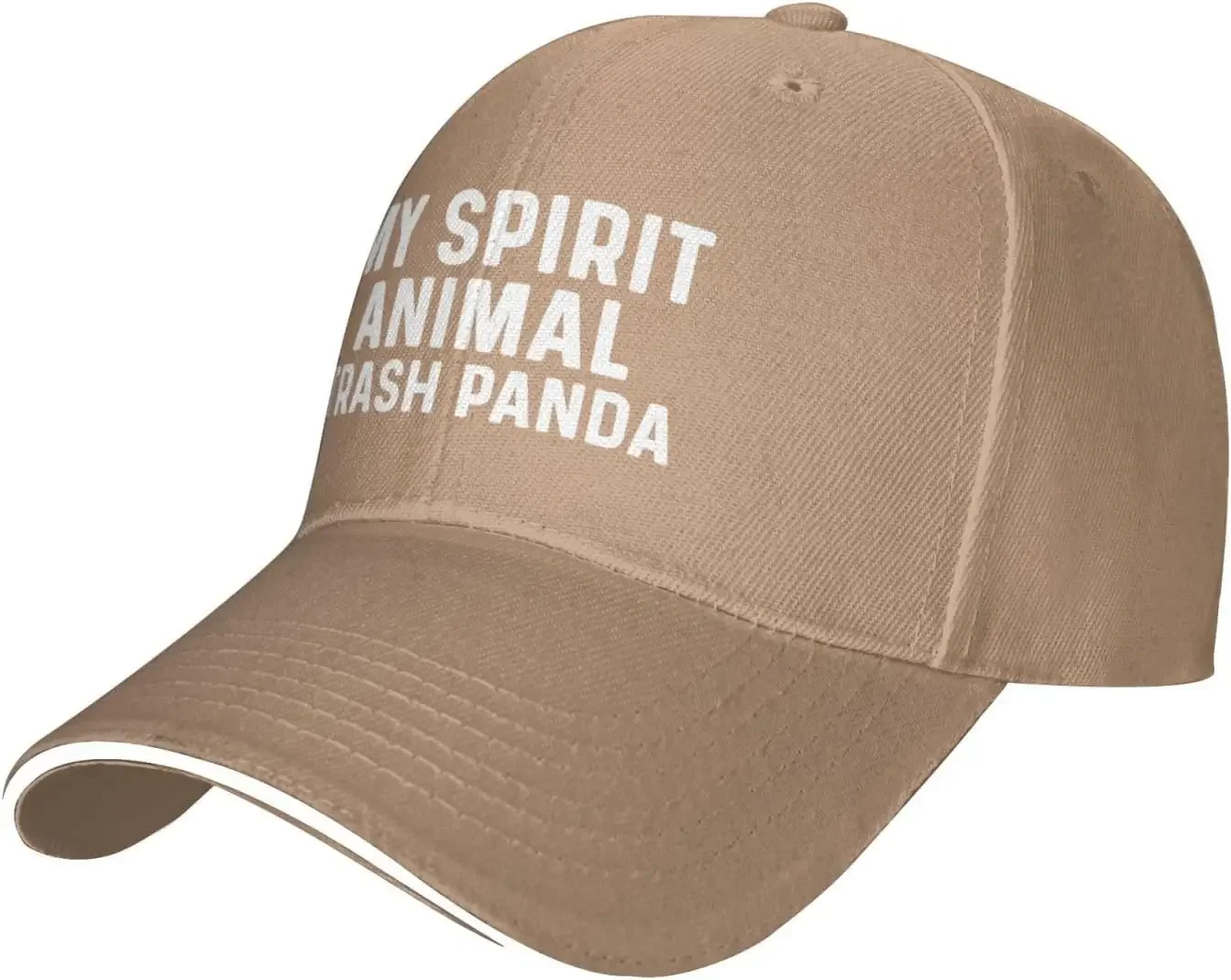 My Spirit Animals Trash Panda Hat Men Baseball Hat with Design Cap