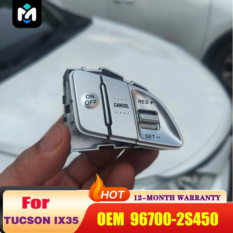 8-контактный переключатель круиз-контроля на правом руле, подходит для Hyundai Tucson IX35 2010-2015 годов выпуска.