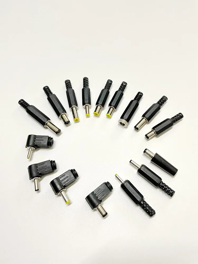 DC Power Plug Socket Connector Low Voltage Terminal 5.5*2.1 5.5*2.5mm Direct Current Electrical Connector for Electronics