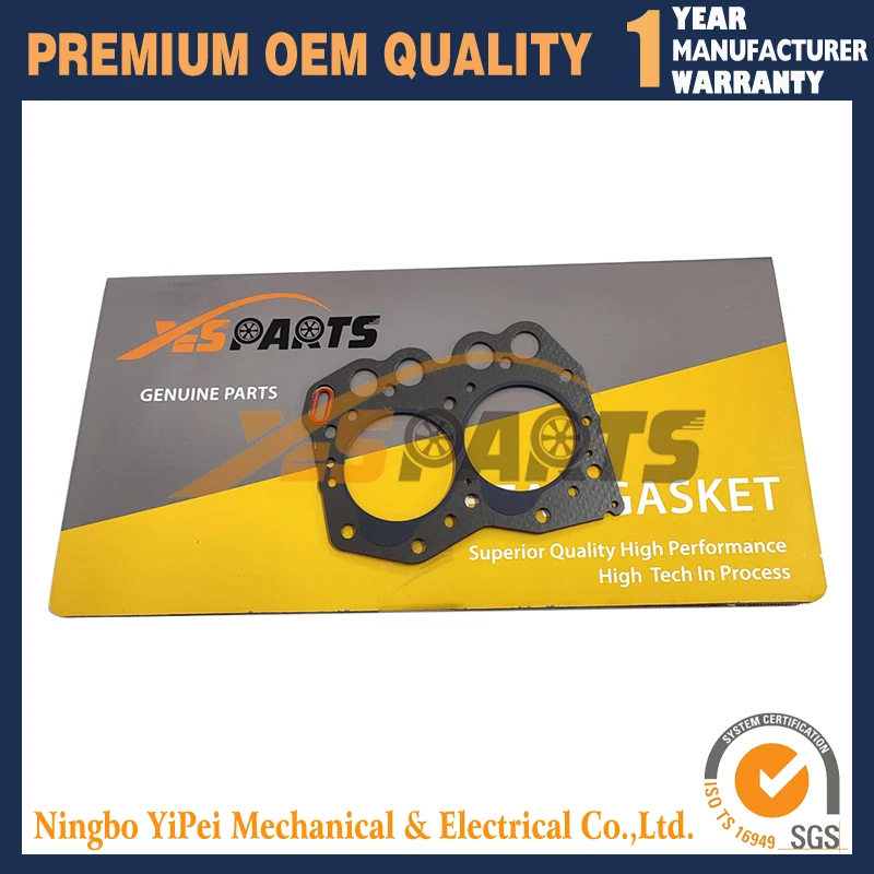 119309-01340 Cylinder Head Gasket For Yanmar 2TNE66 2D66 Engine For Komatsu SK007 SK007-2 (G)