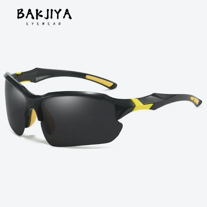 

BAKJIYA Cycling Glasses Sunglasses for Men Women Sport Polarized Riding Outdoor Running MTB Bicycle Windbreak Goggles Eyewear