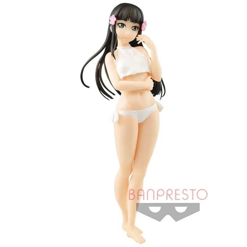 Bandai Original EXQ LOVE LIVE Kurosawa Dia Swimsuit Action Figure Model Holiday Gift