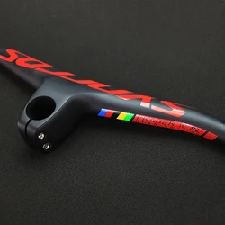 With Stem 70/80mm SYNCROS FRASER IC SL -17° MTB Carbon Fiber Bike Integrated Handlebar With Mount Holder Bicycle Accessories