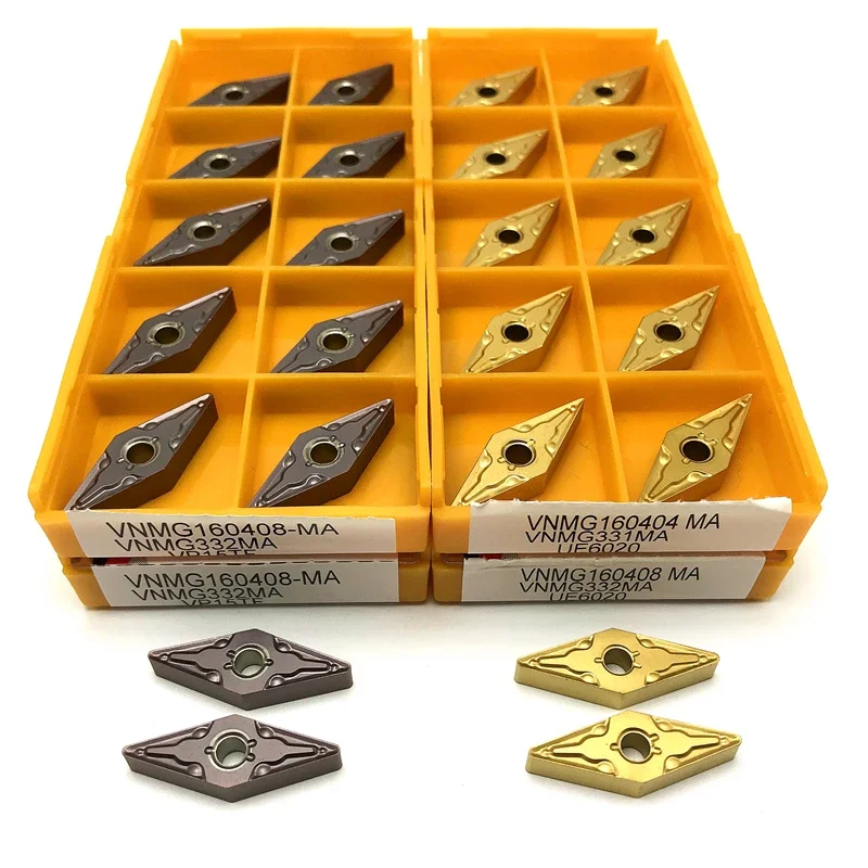 

VNMG160408 VP15TF VNMG160408 UE6020 внешняя фреза для станка с ЧПУ металлическая Высококачественная поворотная пластина