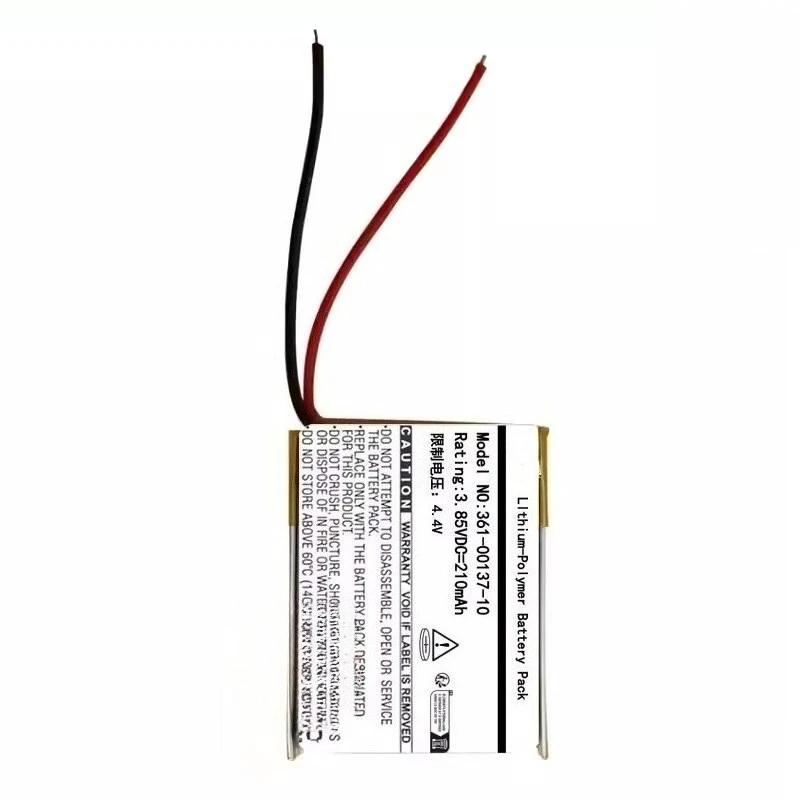 High Quality New 3.85V 210mAh 361-00137-10 Smart Watch Battery for Garmin VENU 2S Replaceable Battery