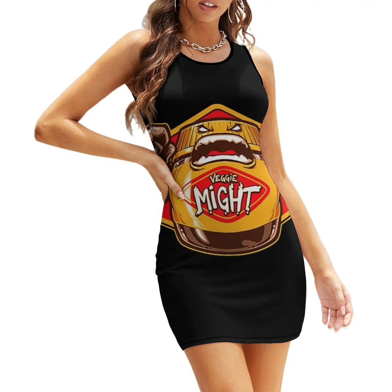 

Veggie-MIGHT Sleeveless Sundress summer dress daily african dresses for woman Woman clothing summer dresses for women 2025