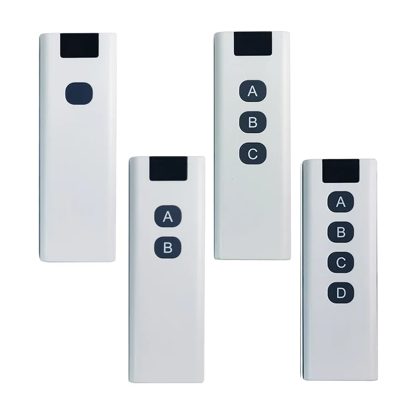 universal Remote Control for garage car gate door 433mhz copy learning code 1/2/3/4/5/6/8/10 Button remote Transmitter switch