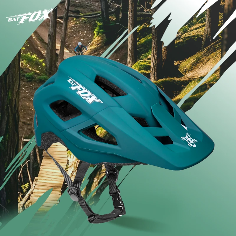 

BATFOX Adult Mountain Helmet for Men Premium Impact Protection for Cycling in Mexico Moto Adult Cycling Safety Helmet