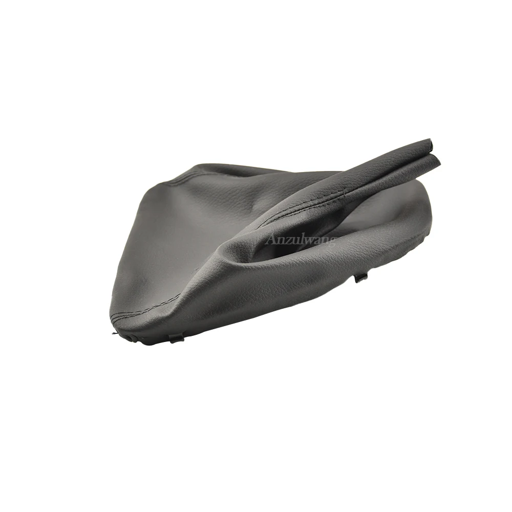 

For BMW Fits E30 E36 E87 Car Shift Gear Stick Manual Shift Boot Black Leather Boot With Frame Car Styling Accessories