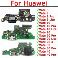 Charge Board For Huawei Mate 8 9 10 Lite 20 X 30 40 Pro Charging Port Ribbon Socket Usb Connector Pcb Dock Spare Parts