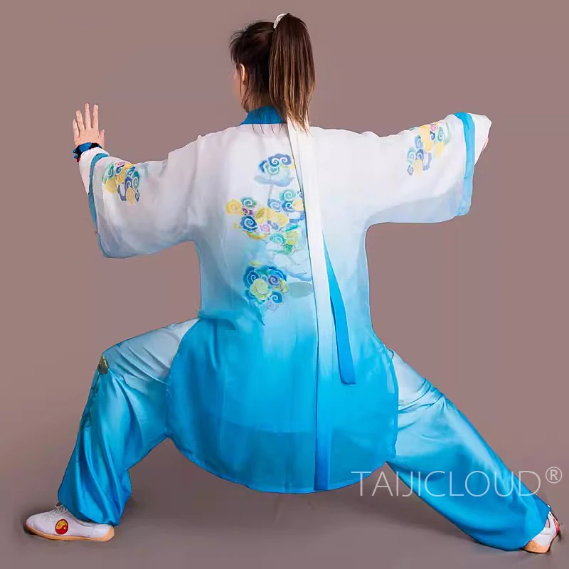 Tai Chi Clothing for Men and Women, Suitable for Martial Arts and Qigong, Spring and Summer, Morning Practice - Image 4