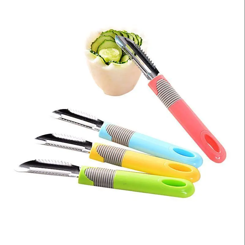 Stainless Steel Vegetable Peeler Multipurpose Kitchen Food Peelers Cutter Potato Carrot Peeling Knife Fish Scaler Kitchen Gadget