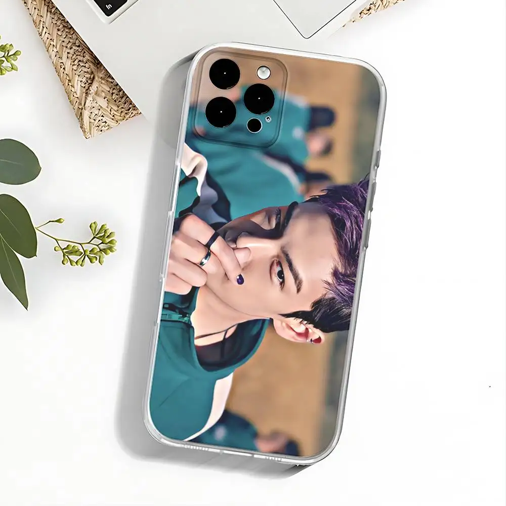 C-Choi S-Seung Hyun T-TOP Telefoonhoesje voor iPhone 17,16,15,14,13,12,11 Pro,Max,Plus,X,XS,XR,SE4,E Mini Transparante Soft Cover