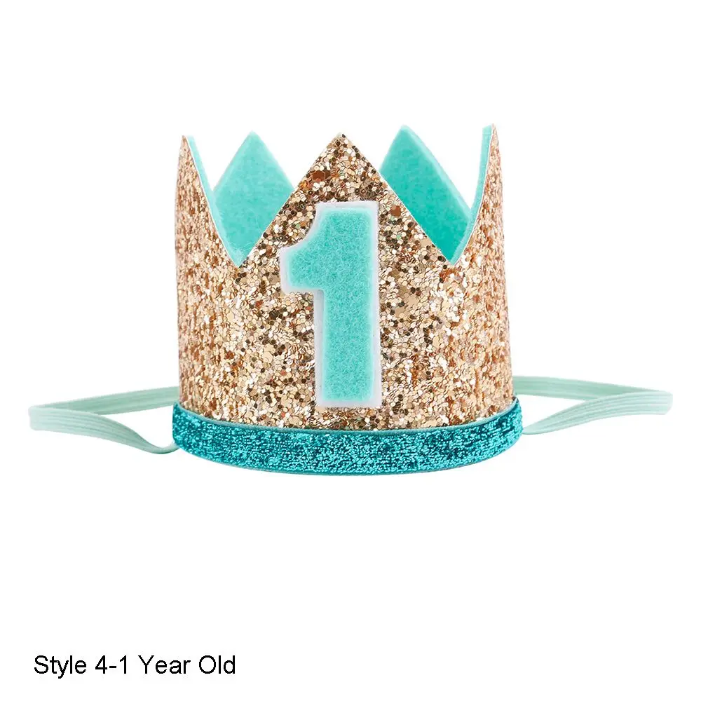 

Подарок принц принцесса эластичный головной убор с цветочным принтом вечерние головной убор корона повязка для волос детская шапка на день рождения