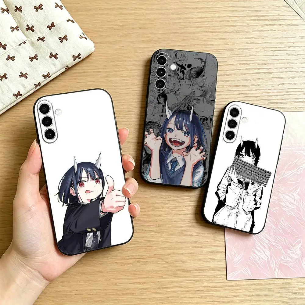 RuriDragon Cute Ruri Aoki Phone Case For Samsung Galaxy A73,A72,A71,A70,A53,A52,A51,Others Soft Black Cover