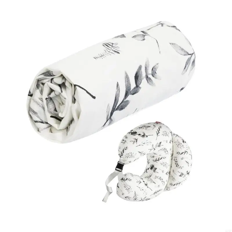 غطاء وسادة قابل للإزالة غطاء وسادة لإطعام الطفل غطاء وسادة ناعم ومريح لحديثي الولادة الرضاعة الطبيعية كم وسادة للأم 425F