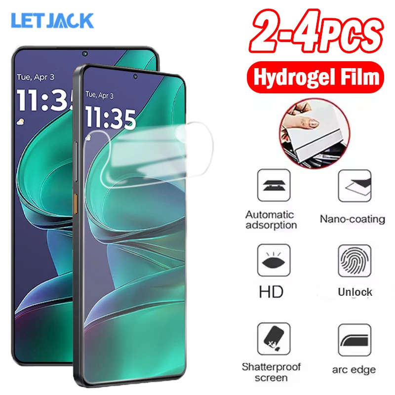 

Взрывозащищенная гидрогелевая пленка из 2-4 предметов для Motorola Edge 60 Stylus 50 30 Neo Защитная пленка для экрана Edge 30 20 Pro Lite Мягкая пленка