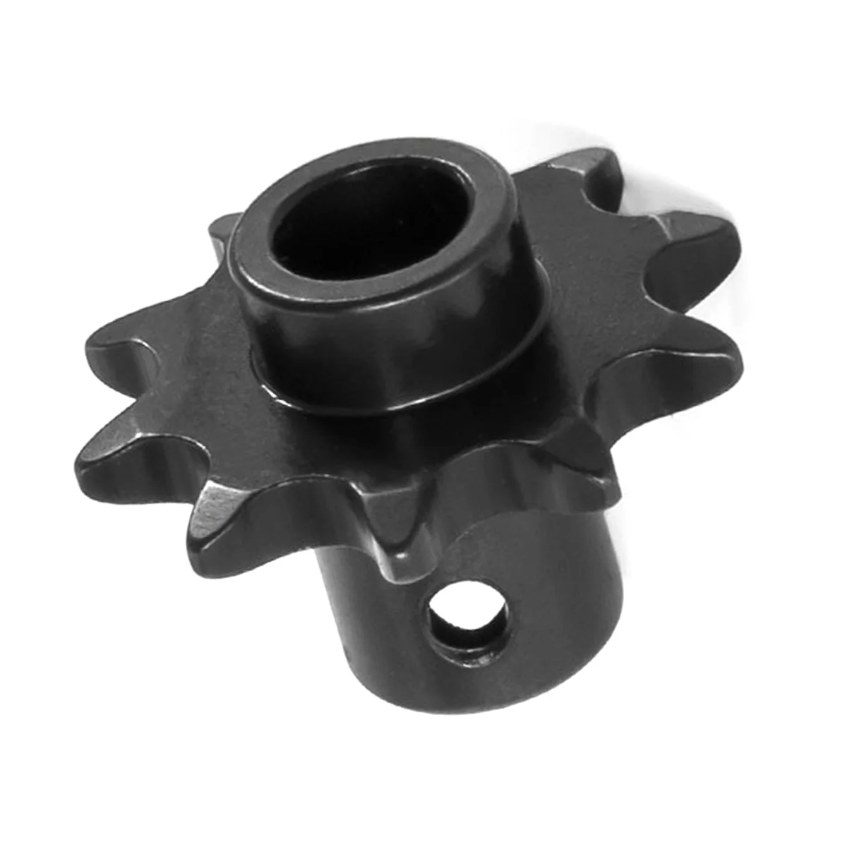 For LOSI 1/4 Promoto-MX Toy Motorcycle Steel Front Chain Sprocket 10T Gear Upgrade Parts Modification